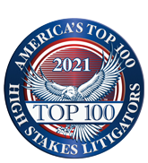America's top 100 High Stakes Litigators 2021