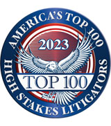 America's top 100 High Stakes Litigators 2023